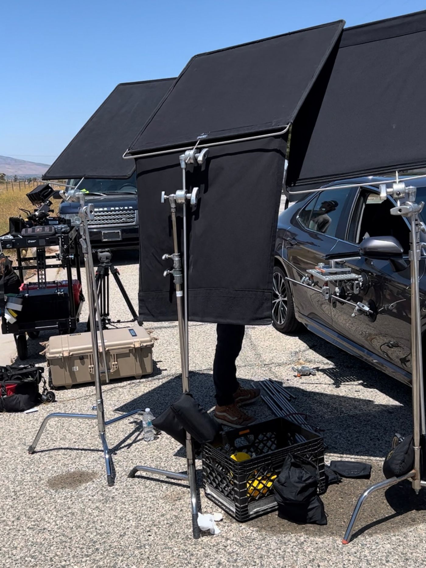 On the set of The Final Stop, photo 1