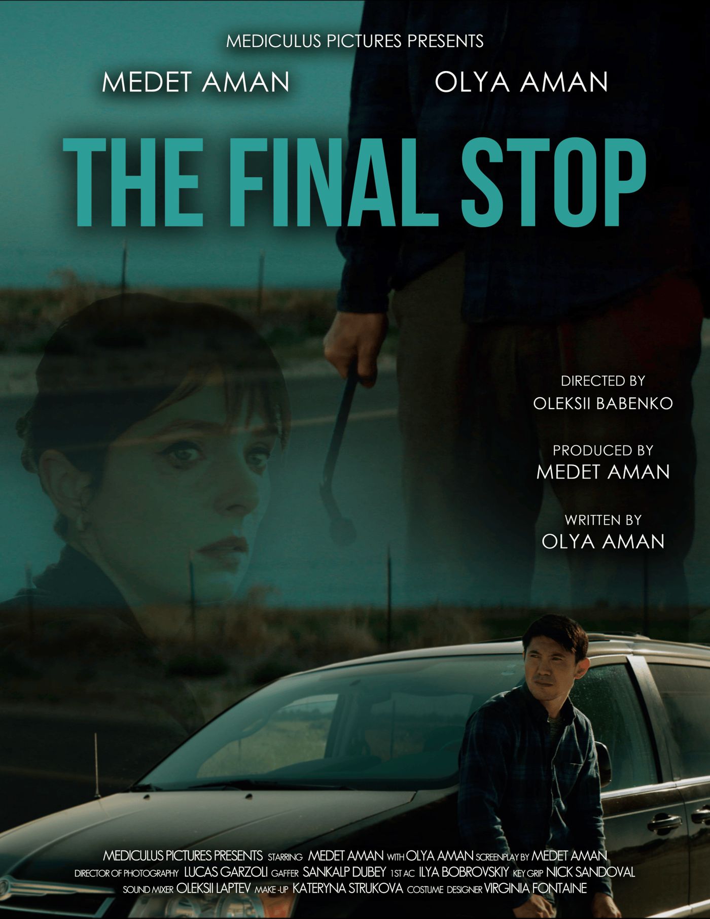 The Final Stop poster: Medet Aman and Olya Aman, Mediculus Pictures